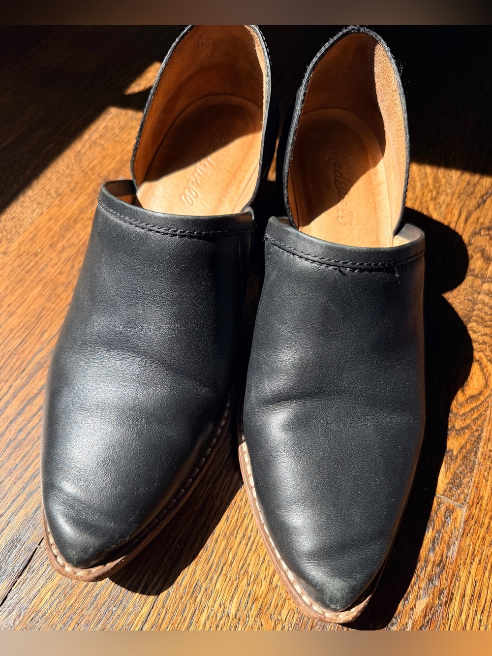 Madewell The Brady Lowcut Bootie – Size 7, True Black